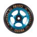 Rueda PROTO Gripper 110 Black on Blue