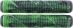 Puños Striker Thick Logo Black Green