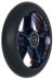 Rueda Black Pearl Original Double V3 110 Chrome Blue