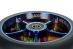 Rueda Black Pearl Original Double V3 110 Chrome Blue