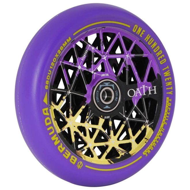 Rueda Oath Bermuda 120 Black Purple Yellow