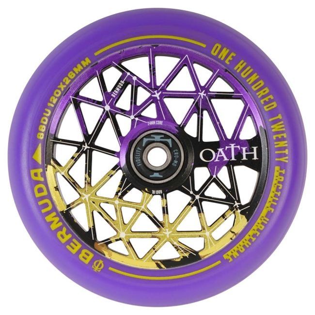 Rueda Oath Bermuda 120 Black Purple Yellow