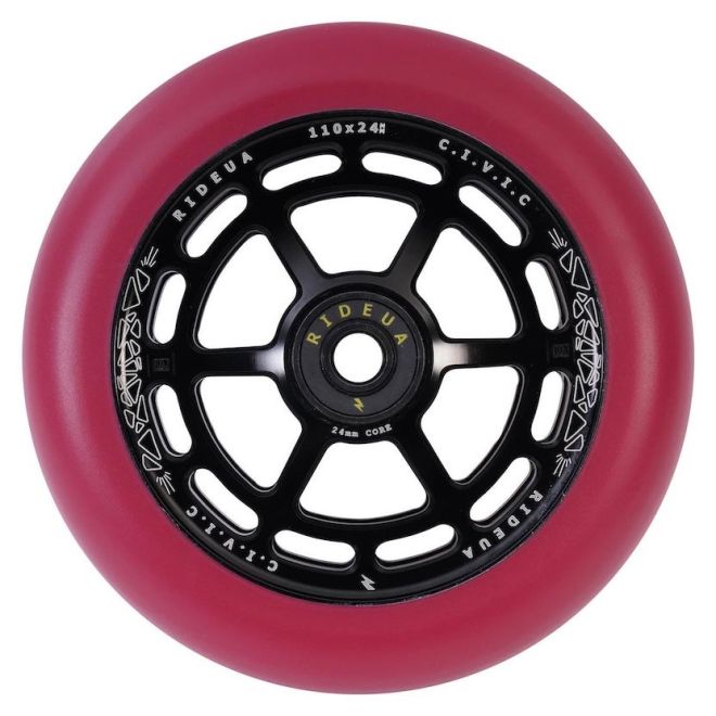 Rueda UrbanArtt Civic 110 Red Black