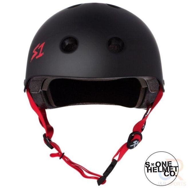 Casco S-One Lifer Matt Black Red