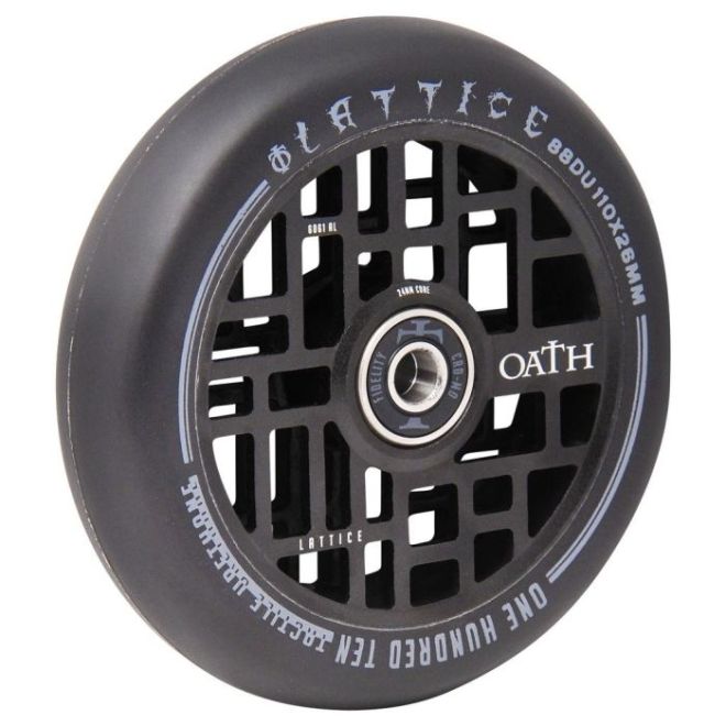 Rueda Oath Lattice 110 Satin Black