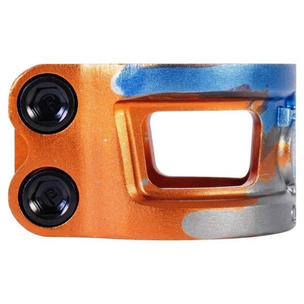 Abrazadera Oath Cage V2 Orange Blue Titanium