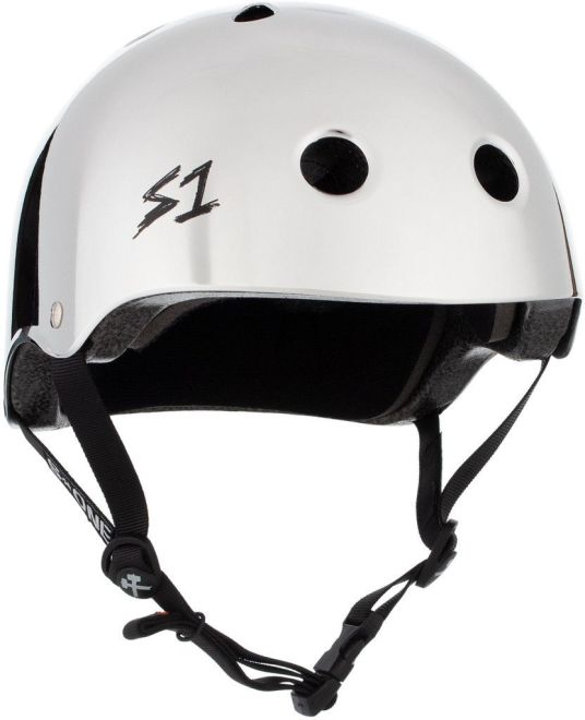 Casco S-One Lifer Silver Mirror Gloss