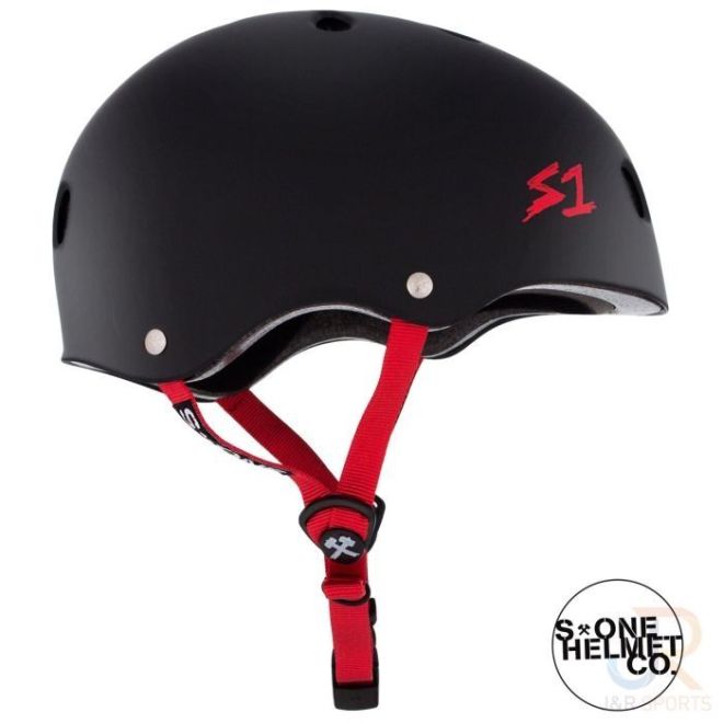 Casco S-One Lifer Matt Black Red