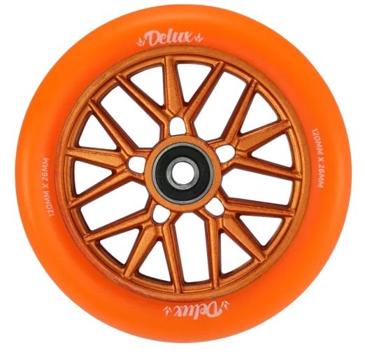 Rueda Blunt Deluxe 120 Orange