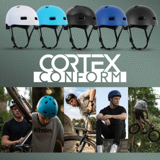 Casco Cortex Conform Gloss Black