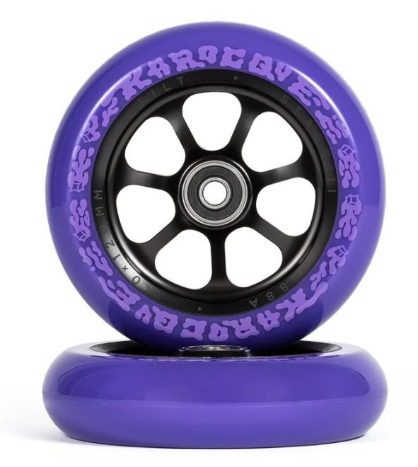 Rueda Tilt Selects Durare Karocque 120 Purple