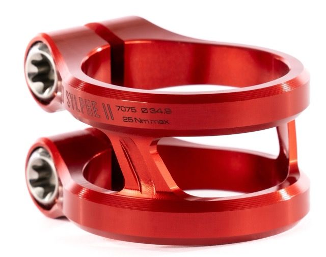 Abrazadera Ethic Sylphe V2 34.9 Red