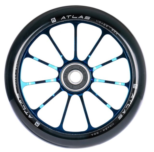 Rueda Ethic Atlas 110 Chrome Blue