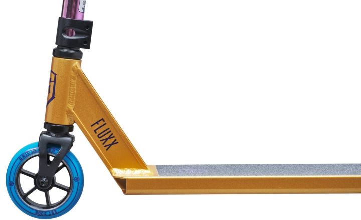 Scooter Grit Fluxx Gold Neo Painted