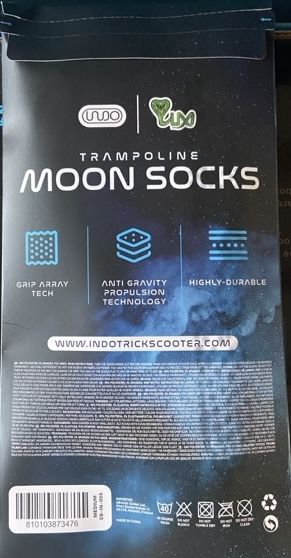 Trampoline Scooter Indo Pro V2 Blue + Moonsocks
