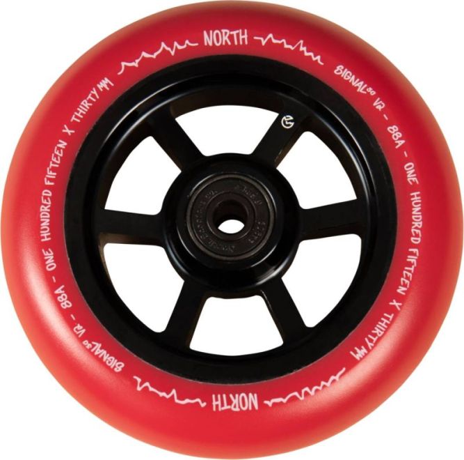 Rueda North Signal V2 110 Red Black