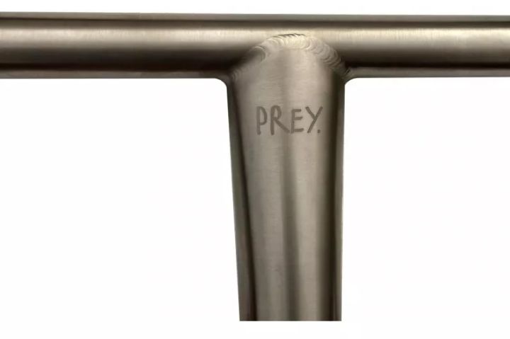 Manillar Prey Bird OS Titanium Silver