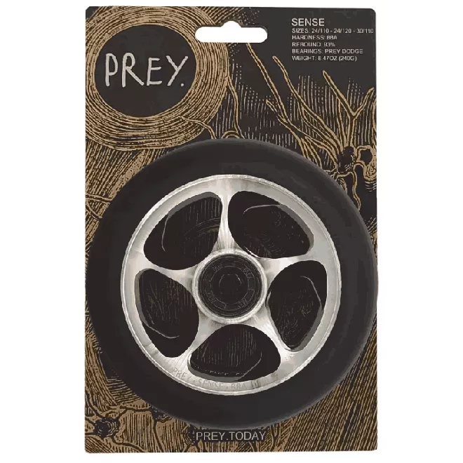 Rueda Prey Sense 120 x 24 Black Raw