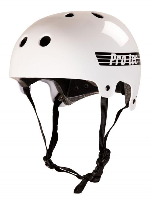 Casco Pro-Tec Old School Gloss White