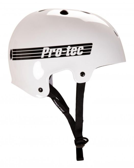 Casco Pro-Tec Old School Gloss White