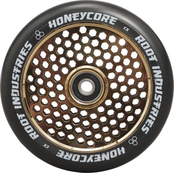 Rueda Root Honeycore 120 Gold Rush Black