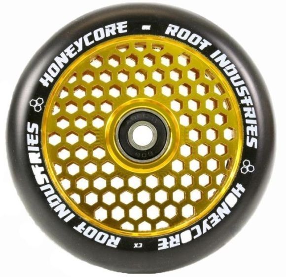 Rueda Root Honeycore 120 Gold Black