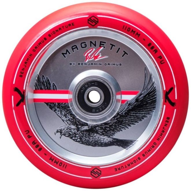 Rueda Striker Bgseakk Magnetit 110 Red