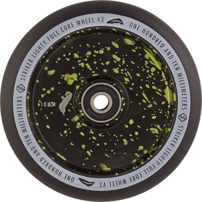 Rueda Striker Lighty Full Core V3 110 Green Splash