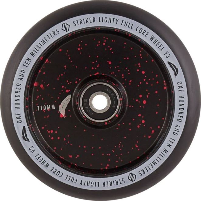 Rueda Striker Lighty Full Core V3 110 Red Splash