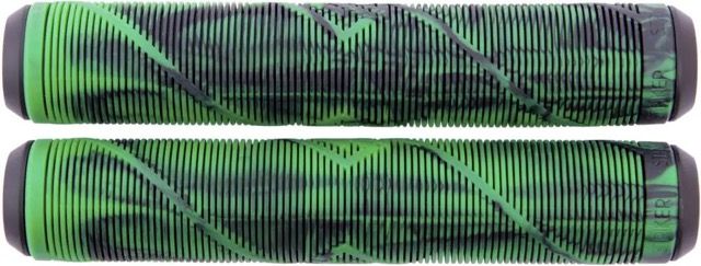 Puños Striker Thick Logo Black Green
