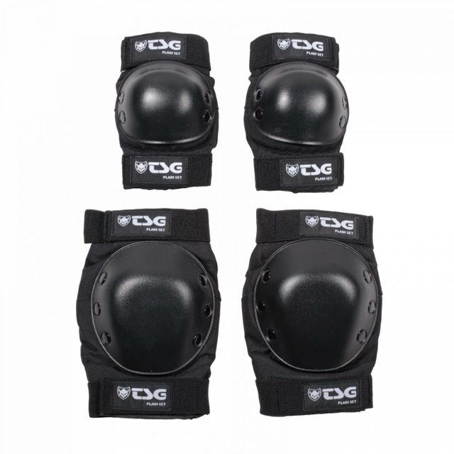 Rodilleras y coderas TSG Plain-set